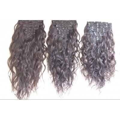 Loose wavy clip in hair extensions Loose wavy clip in hair extensions
